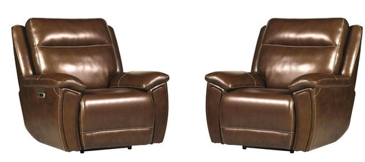 Parker Living - Jameson - Hickory Power Zero Gravity Recliner (Set of 2) - MJAM#812PHZ-2-HKRY veiw 1