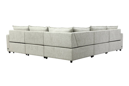 Parker Living - Jocelyn - Birchbrook Harbor 5 Piece Modular Power Reclining Sectional - MJOC-KIT-5A-P-BIHB view 2