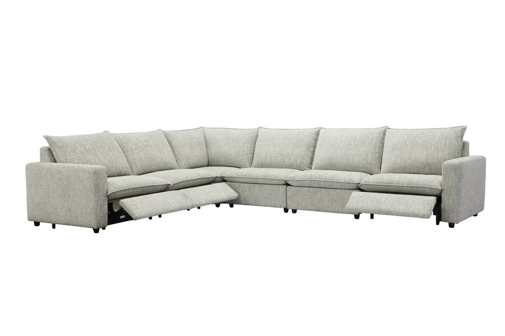 Parker Living - Jocelyn - Birchbrook Harbor 6 Piece Modular Power Reclining Sectional - MJOC-KIT-6B-P-BIHB view 1