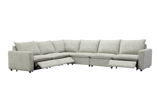 Parker Living - Jocelyn - Birchbrook Harbor 6 Piece Modular Power Reclining Sectional - MJOC-KIT-6B-P-BIHB view 1