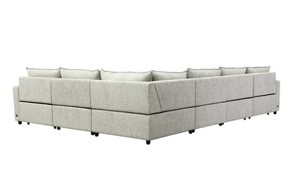 Parker Living - Jocelyn - Birchbrook Harbor 6 Piece Modular Power Reclining Sectional - MJOC-KIT-6B-P-BIHB view 2