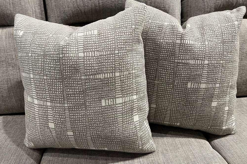 Parker House - Madison  - Pisces Muslin Pillow Pack - Sequence Khaki (2 pillows) - MMAD#PP-SQK veiw 1