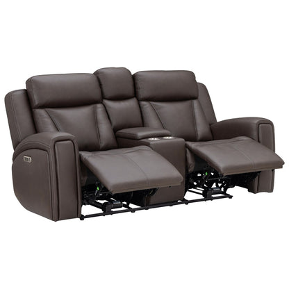 Parker Living - Maveric - Bette Coffee Power Zero Gravity Console Loveseat P3 - MMAV-822CP3Z-BTCO view 3
