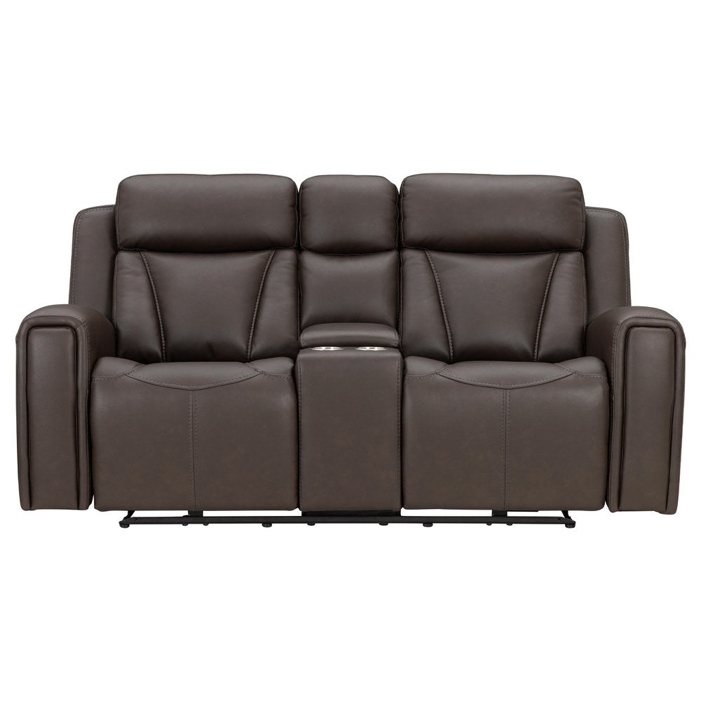 Parker Living - Maveric - Bette Coffee Power Zero Gravity Console Loveseat P3 - MMAV-822CP3Z-BTCO view 5