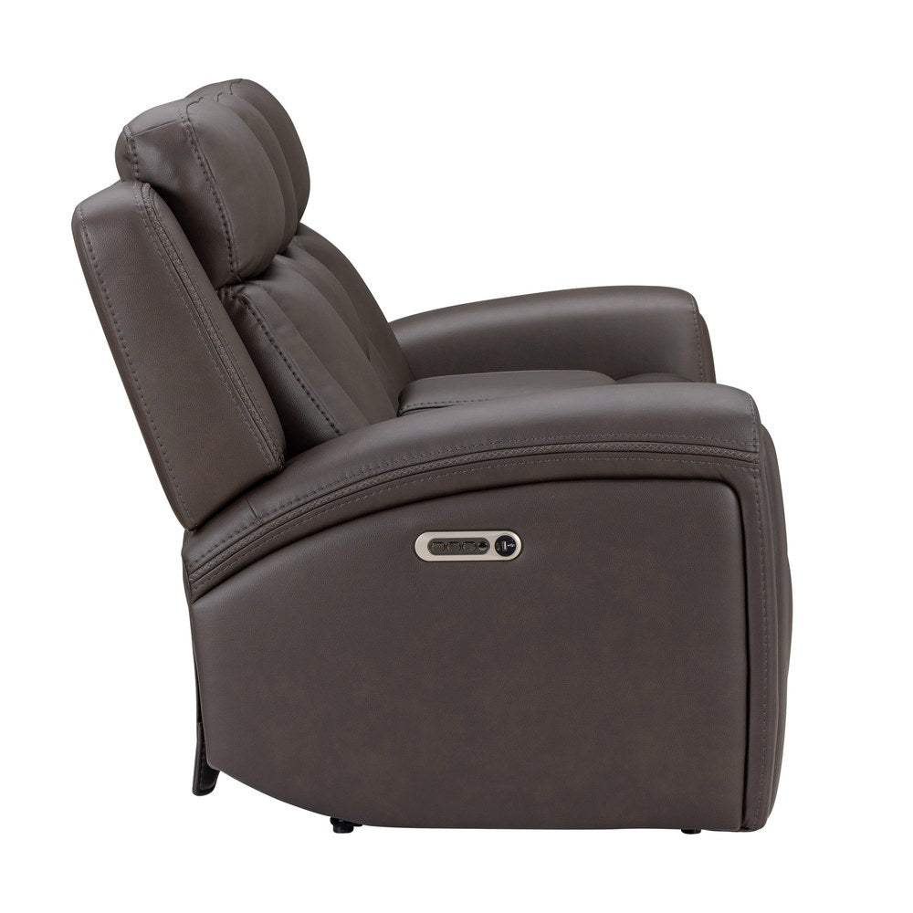 Parker Living - Maveric - Bette Coffee Power Zero Gravity Console Loveseat P3 - MMAV-822CP3Z-BTCO view 6