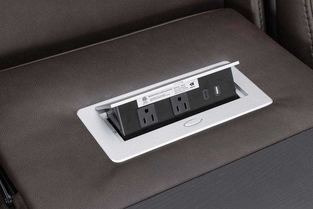 Parker Living - Maveric - Bette Coffee Zero Gravity Power Reclining Sofa and Recliner - MMAV-KIT-41P3Z-BTCO view 21