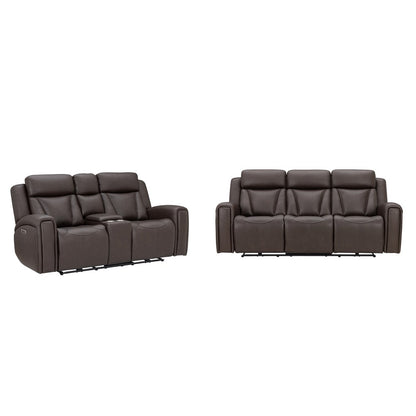 Parker Living - Maveric - Bette Coffee Zero Gravity Power Reclining Sofa with Drop Down Table P3 - MMAV-834P3Z-BTCO view 20