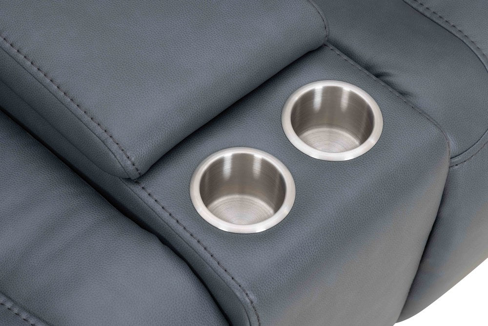 Parker Living - Maveric - Bette Lapis Power Zero Gravity Console Loveseat P3 - MMAV-822CP3Z-BTLP view 10
