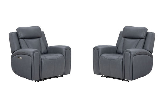 Parker Living - Maveric - Bette Lapis Zero Gravity Power Recliner (Set of 2) - MMAV-KIT-812P3Z-2-BTLP view 1