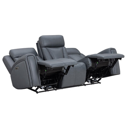 Parker Living - Maveric - Bette Lapis Zero Gravity Power Reclining Sofa with Drop Down Table P3 - MMAV-834P3Z-BTLP view 4