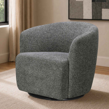 Parker Living - Mingle - Thatch Black Swivel Glider Accent Chair - SMIN-912GS-THBK view 1