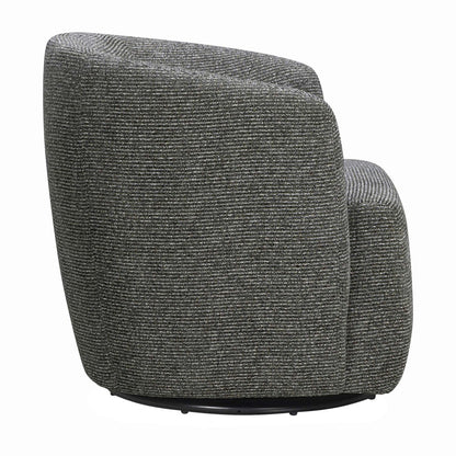 Parker Living - Mingle - Thatch Black Swivel Glider Accent Chair - SMIN-912GS-THBK view 4