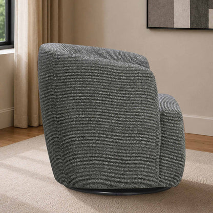 Parker Living - Mingle - Thatch Black Swivel Glider Accent Chair - SMIN-912GS-THBK view 9