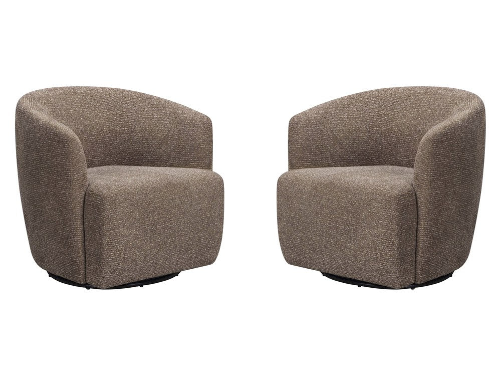 Parker Living - Mingle - Thatch Brown Swivel Glider Accent Chair (Set of 2) - SMIN-KIT-912GS-2-THBR view 1