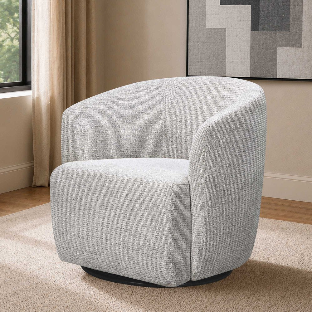 Parker Living - Mingle - Thatch Grey Swivel Glider Accent Chair - SMIN-912GS-THGR view 1