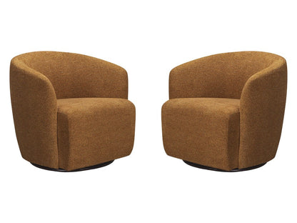Parker Living - Mingle - Thatch Jute Swivel Glider Accent Chair (Set of 2) - SMIN-KIT-912GS-2-THJU view 1