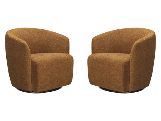 Parker Living - Mingle - Thatch Jute Swivel Glider Accent Chair (Set of 2) - SMIN-KIT-912GS-2-THJU view 1