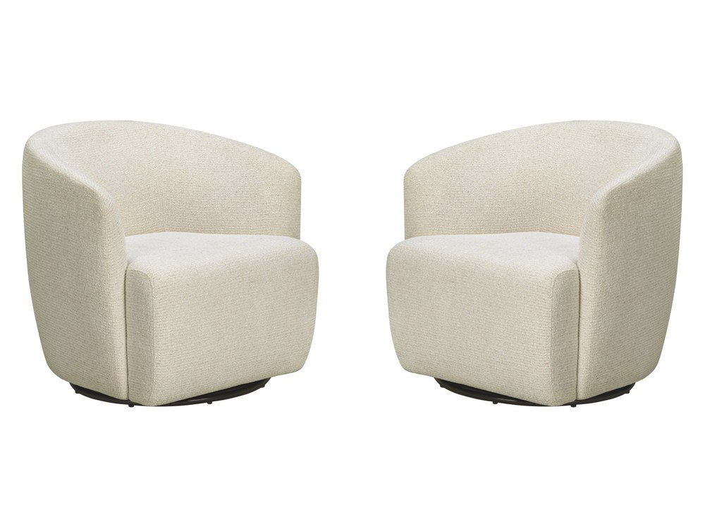 Parker Living - Mingle - Thatch Sand Swivel Glider Accent Chair (Set of 2) - SMIN-KIT-912GS-2-THSA view 1