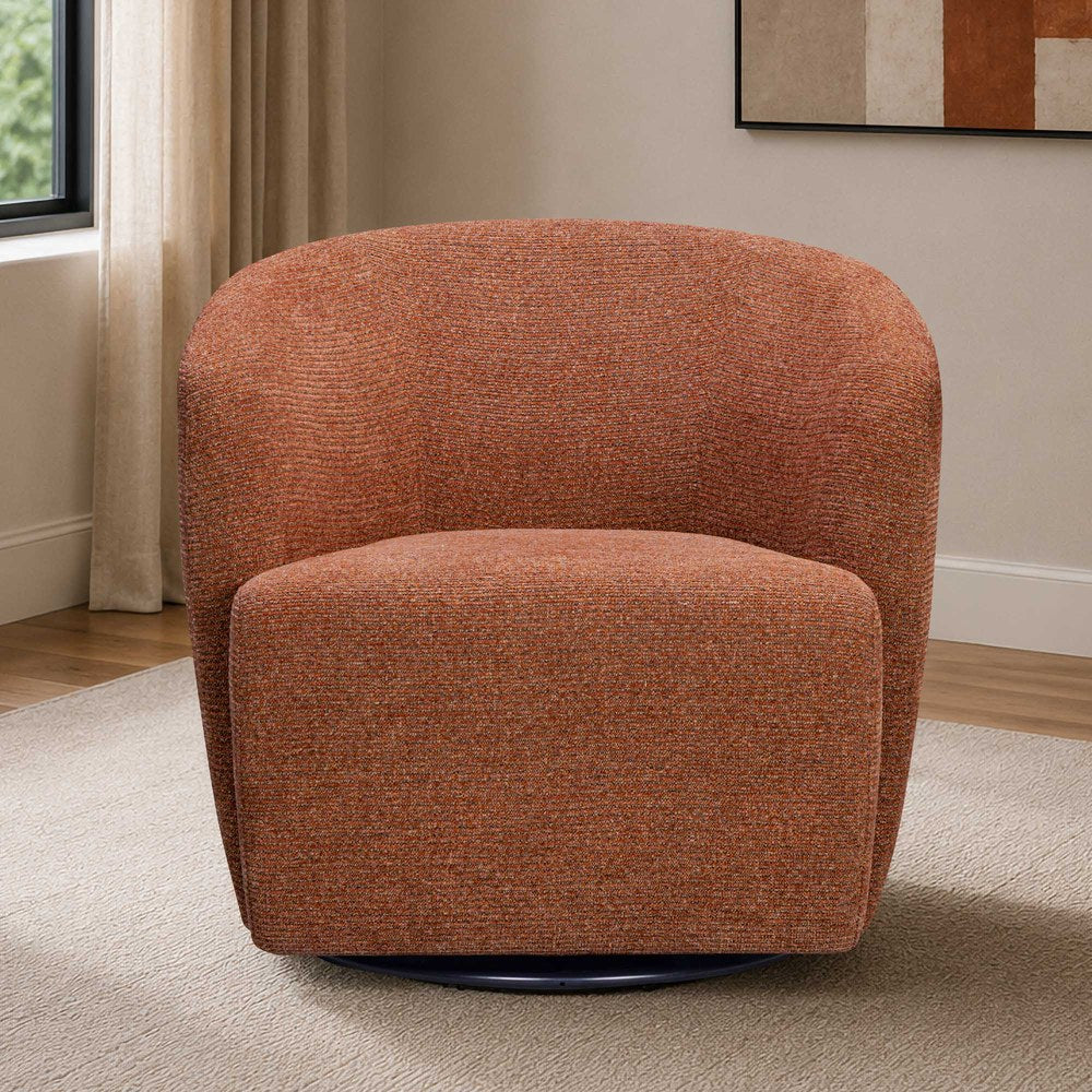 Parker Living - Mingle - Thatch Terracotta Swivel Glider Accent Chair - SMIN-912GS-THTC view 8