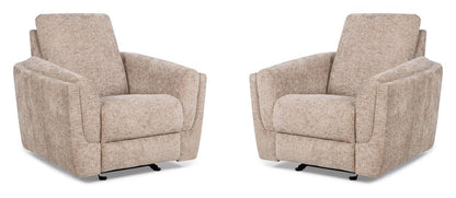Parker Living - Morehead - Biscotti Power Glider Recliner (Set of 2) - MMHD#812GP-2-BISC veiw 1