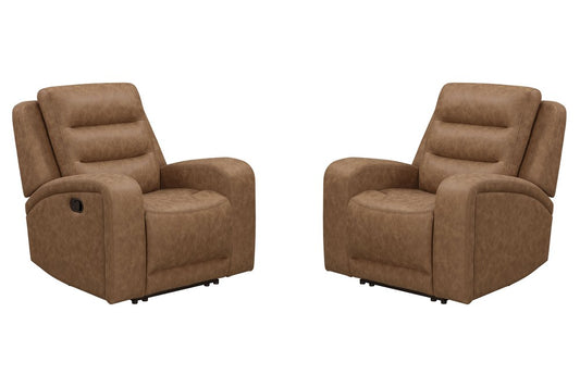 Parker Living - Napa - Wrangler Clay Manual Glider Recliner (Set of 2) - MNAP-KIT-812G-2-WRCL view 1