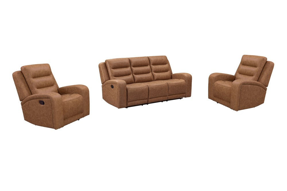 Parker Living - Napa - Wrangler Clay Manual Triple Recline Sofa and Two Recliners - MNAP-KIT-311-WRCL view 1