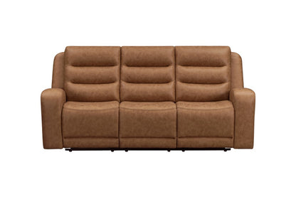 Parker Living - Napa - Wrangler Clay Manual Triple Recline Sofa - MNAP-833-WRCL view 4
