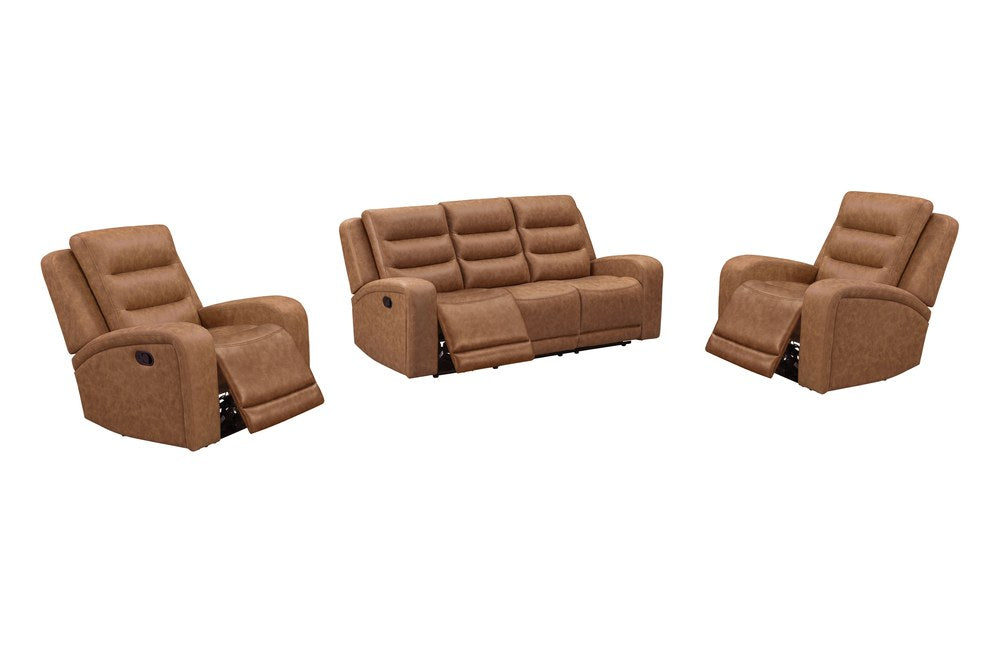 Parker Living - Napa - Wrangler Clay Manual Triple Recline Sofa - MNAP-833-WRCL view 10