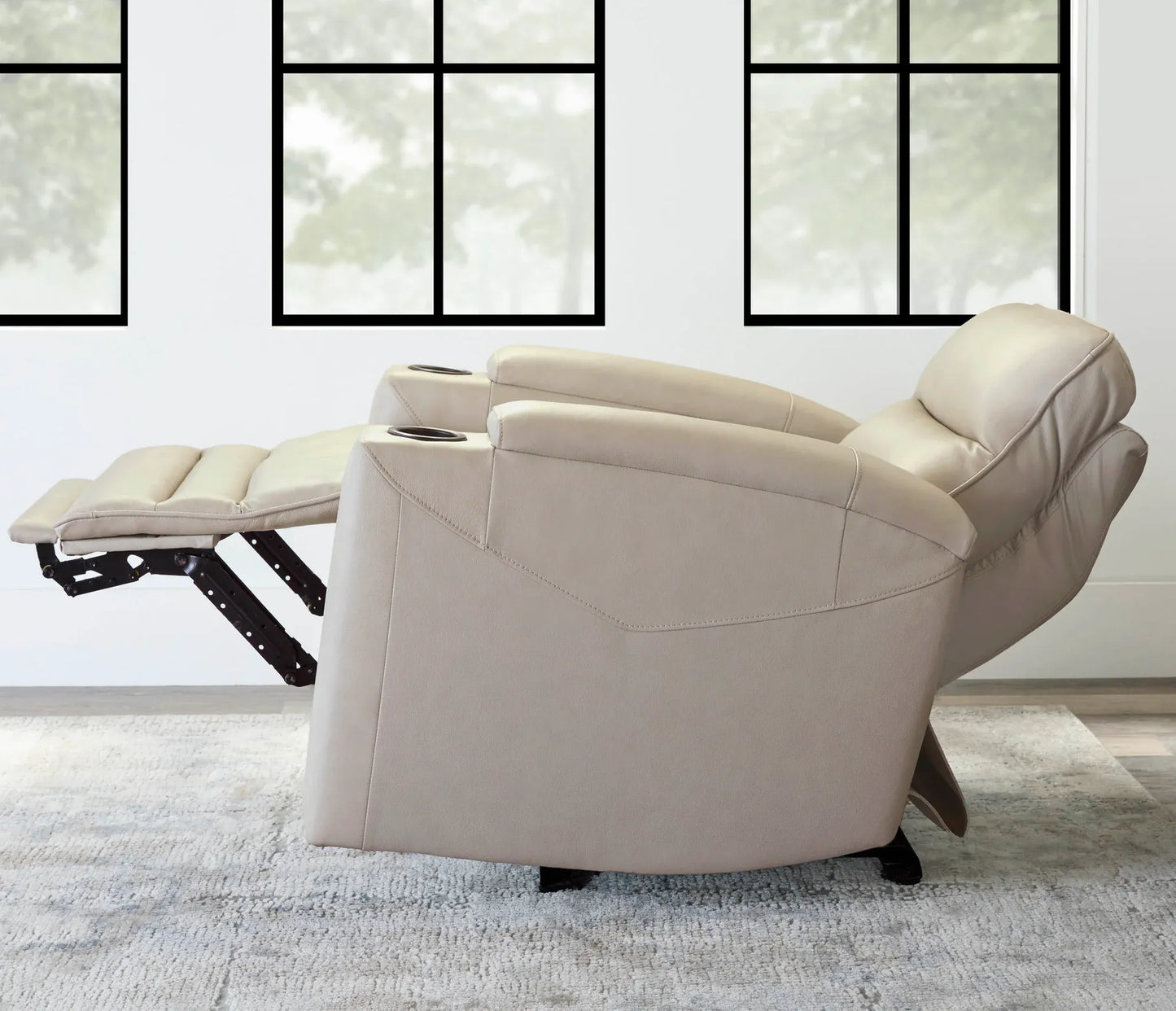 Parker Living - Nexus - Stone Power Zero Gravity Recliner P3 - MNEX#812PHLZ-STNE view 3