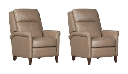 Parker Living - Northfield - Lotus Cream Power Cordless High Leg Recliner P2 (Set of 2) - MNFD#812PH-P25-2-LTCR view 1