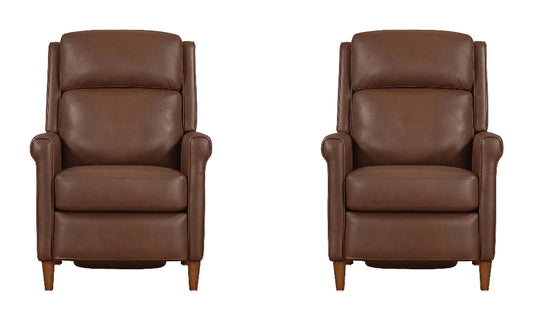 Parker Living - Northfield - Walnut Whirl Manual Recliner (Set of 2) - MNFD#812-2-WNWH view 1