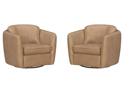 Parker Living - Norwood - Renaissance Clay Swivel Glider Accent Chair (Set of 2) - SNOR-KIT-912GS-2-RECL view 1