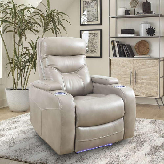 Parker House - Origin Power - Linen Power Home Theater Recliner - MORI#812PH-LIN veiw 1
