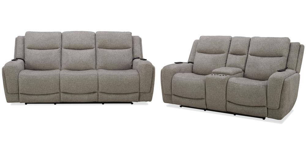 Parker Living - Penfield - Frappe Power Reclining Sofa and Loveseat - MPEN-32PHLZ-HM-FRAP view 1