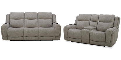 Parker Living - Penfield - Frappe Power Reclining Sofa and Loveseat - MPEN-32PHLZ-HM-FRAP view 1