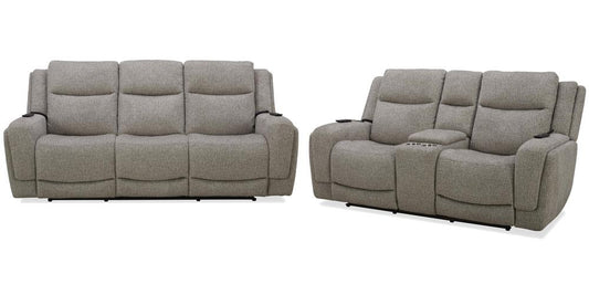 Parker Living - Penfield - Frappe Power Reclining Sofa and Loveseat - MPEN-32PHLZ-HM-FRAP view 1