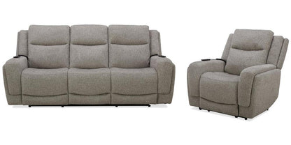 Parker Living - Penfield - Frappe Power Reclining Sofa and Recliner - MPEN-31PHLZ-HM-FRAP view 1