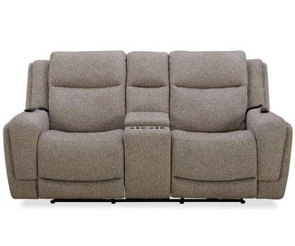 Parker Living - Penfield - Frappe Power Zero G Console Loveseat with Heat, Massage & Speaker P3 - MPEN#822CPHLZS-HM-FRAP view 2