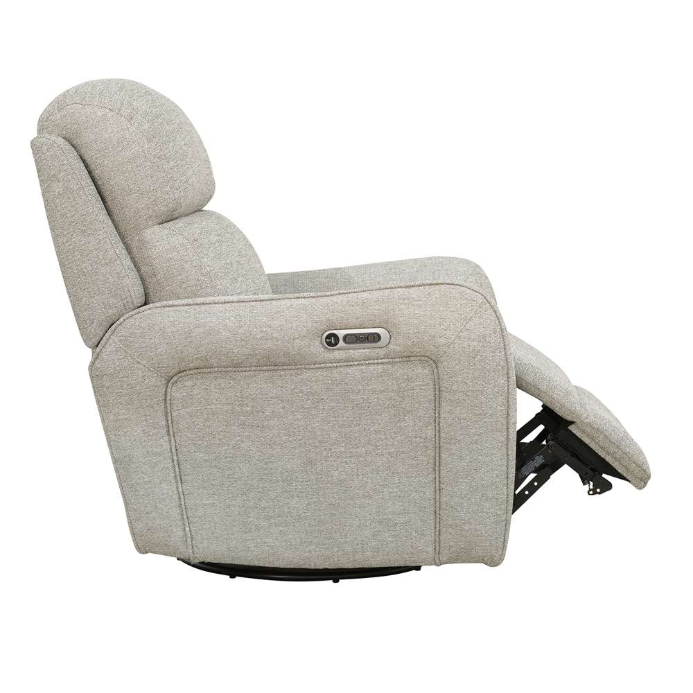 Parker House - Quest - Upgrade Muslin Swivel Glider Cordless Recliner - Powered by FreeMotion - MQUE#812GSPH-P25-UPMU_CLOSEOUT veiw 4