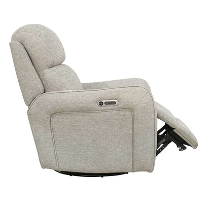 Parker House - Quest - Upgrade Muslin Swivel Glider Cordless Recliner - Powered by FreeMotion - MQUE#812GSPH-P25-UPMU_CLOSEOUT veiw 4