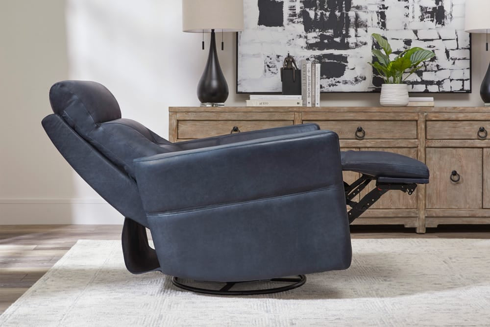 Parker Living - Remmington - Vintage Navy Power Swivel Glider Recliner P2 - MRMG#812GSPH-VGNV view 6