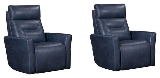 Parker Living - Remmington - Vintage Navy Power Swivel Glider Recliner P2 (Set of 2) - MRMG#812GSPH-2-VGNV view 1