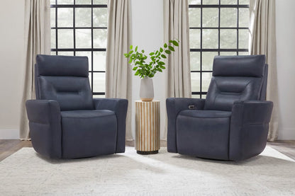 Parker Living - Remmington - Vintage Navy Power Swivel Glider Recliner P2 (Set of 2) - MRMG#812GSPH-2-VGNV view 7