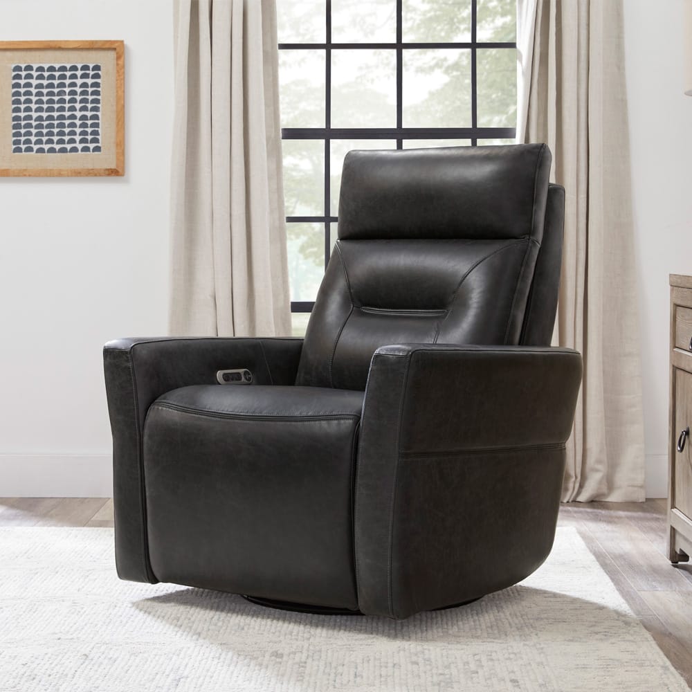 Parker Living - Remmington - Vintage Slate Power Swivel Glider Recliner P2 - MRMG#812GSPH-VGSL view 6