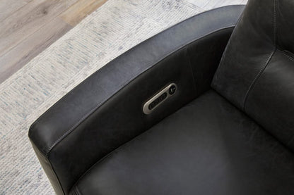 Parker Living - Remmington - Vintage Slate Power Swivel Glider Recliner P2 - MRMG#812GSPH-VGSL view 9