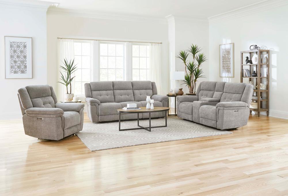 Parker Living - Richland - Bristol Grey Power Recliner (Set of 2) - MRIC#812PH-2-BRGR view 5