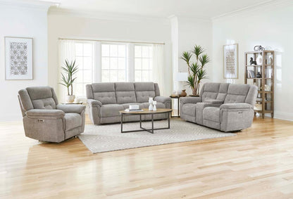 Parker Living - Richland - Bristol Grey Power Recliner (Set of 2) - MRIC#812PH-2-BRGR view 5