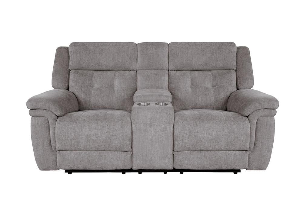 Parker House - Richland - Bristol Grey Power Reclining Sofa and Loveseat - MRIC-32PH-BRGR veiw 5