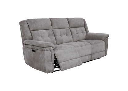 Parker House - Richland - Bristol Grey Power Reclining Sofa and Recliner - MRIC-31PH-BRGR veiw 6