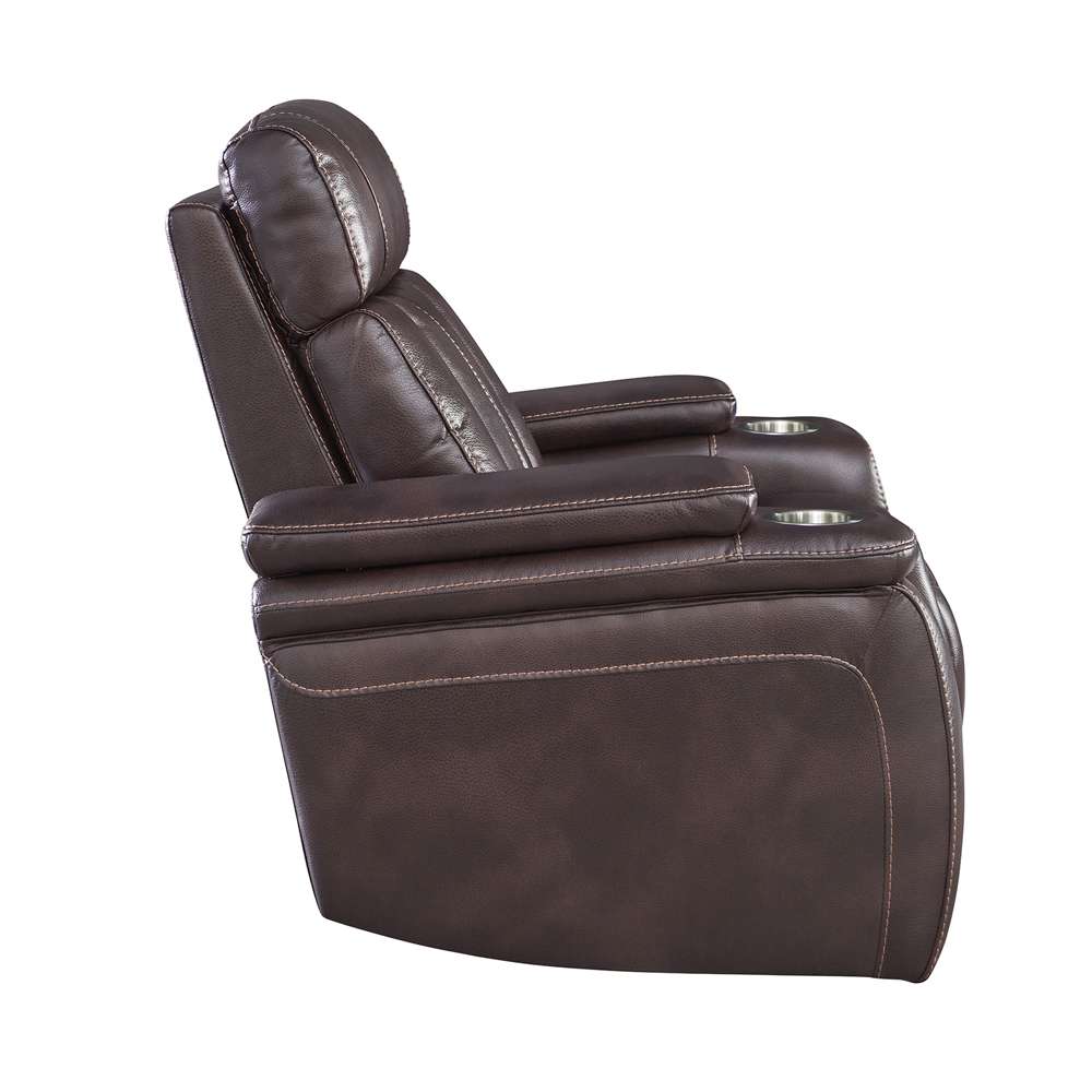 Parker House - Royce - Fantom Brown Power Recliner - MROY#812PH-FNB veiw 4